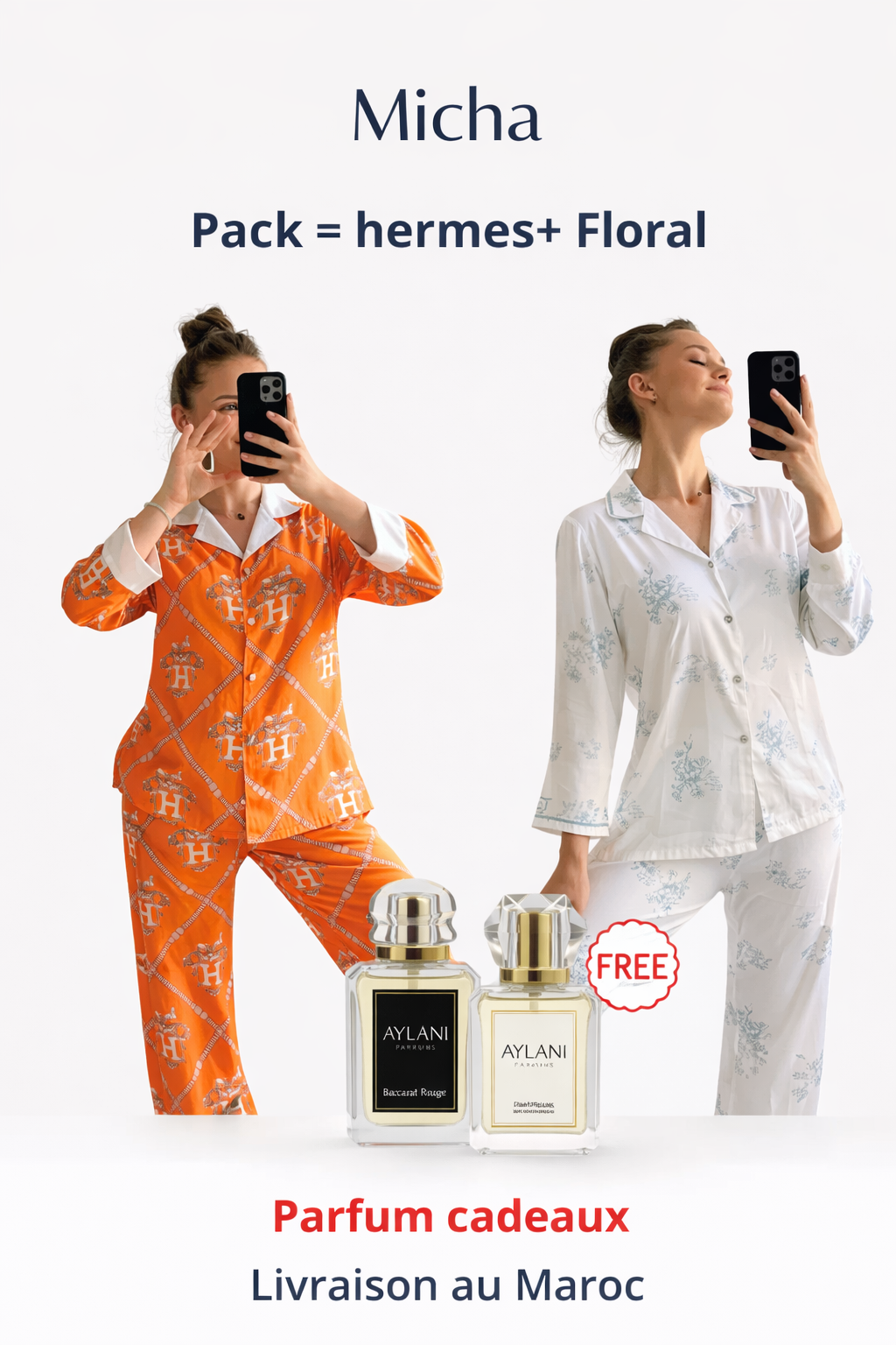 Pack hermes + floral