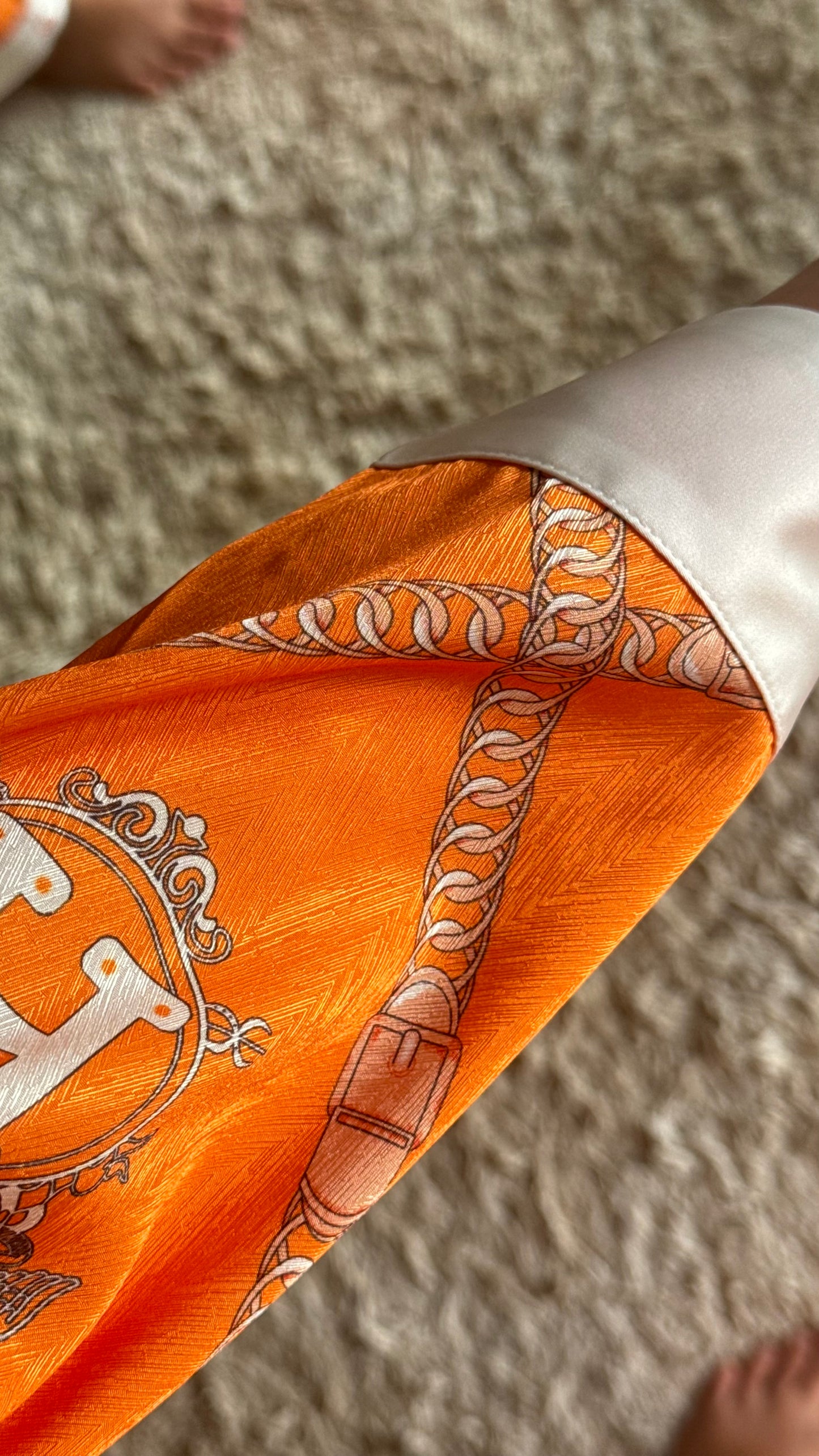 HERMES Orange Pyjamas