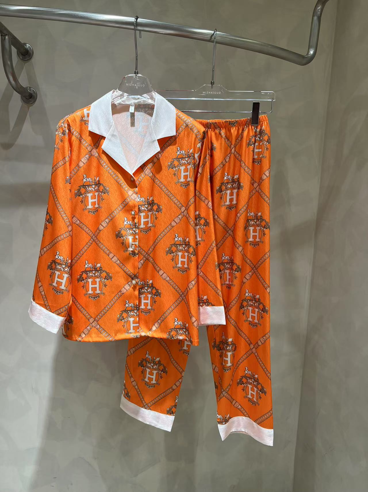 HERMES Orange Pyjamas