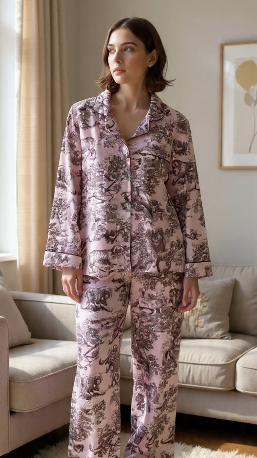 Dior rose double polaire - Collection Hiver