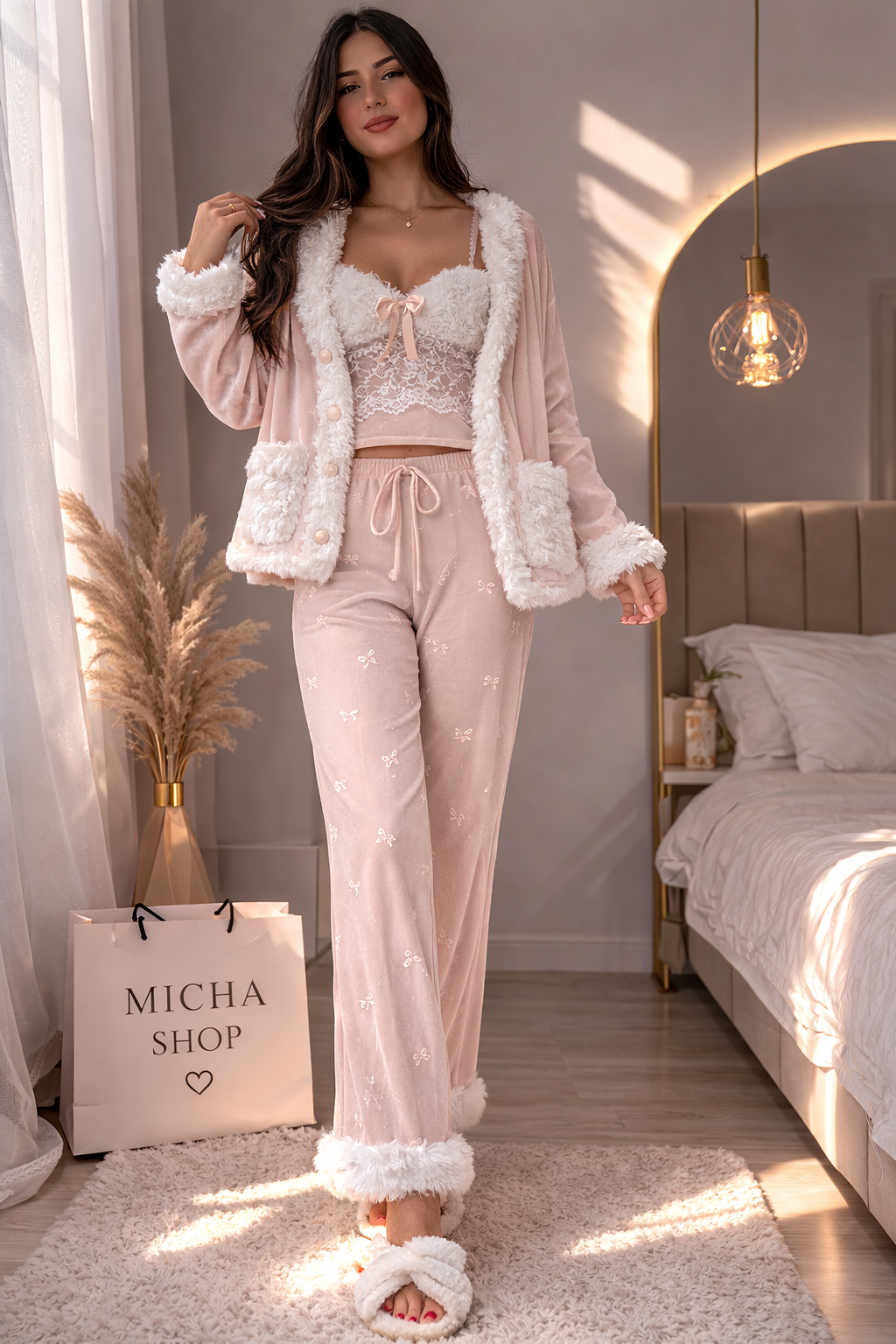 Nuage Rosé 3 Pièces - Collection Hiver