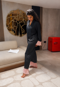 3pieces chic black pyjama