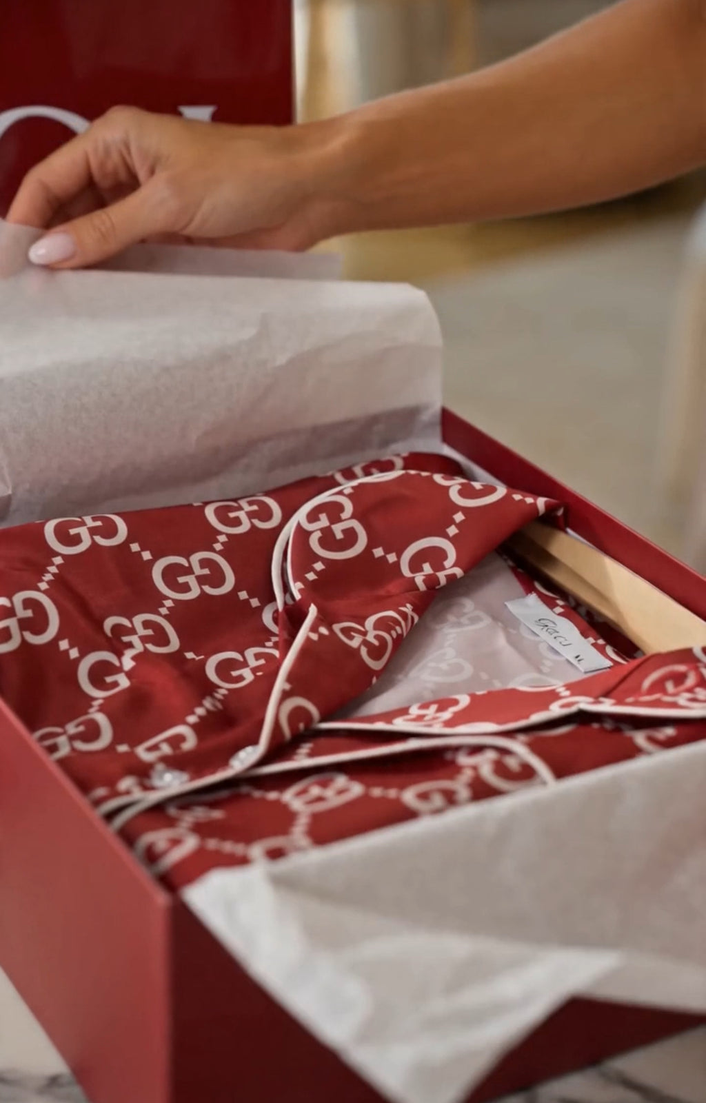 Red Gucci 3 pièces