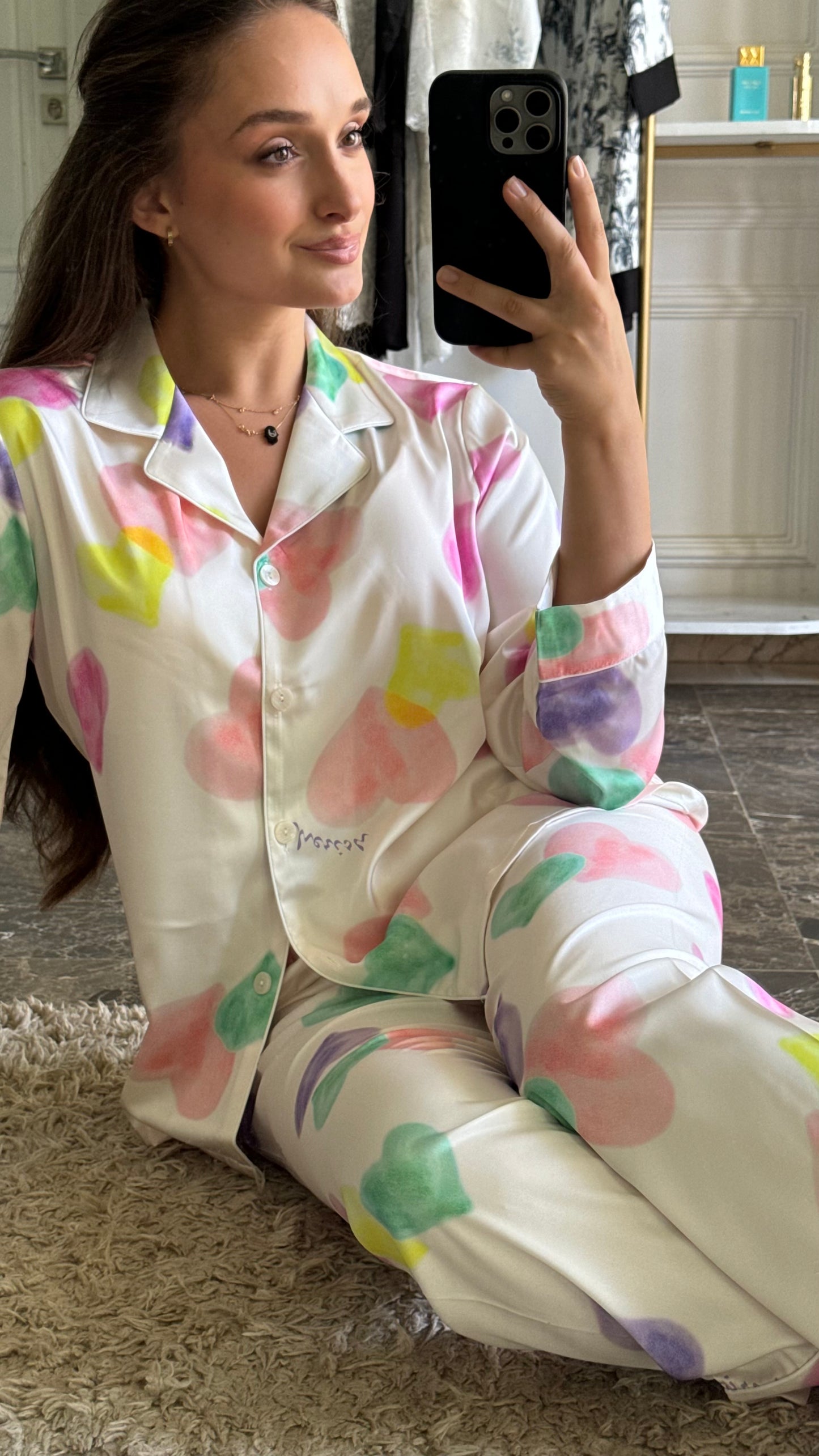 Design Coeur Pyjamas