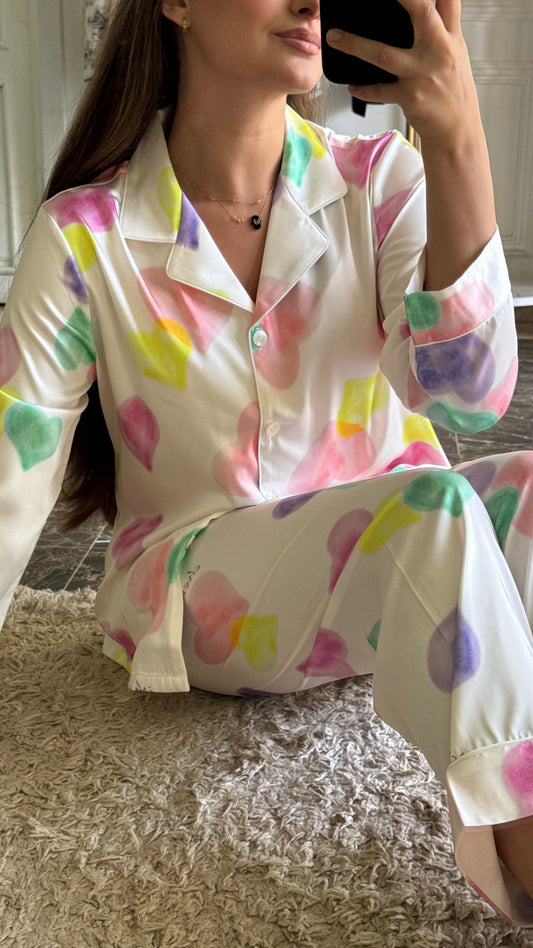 Design Coeur Pyjamas