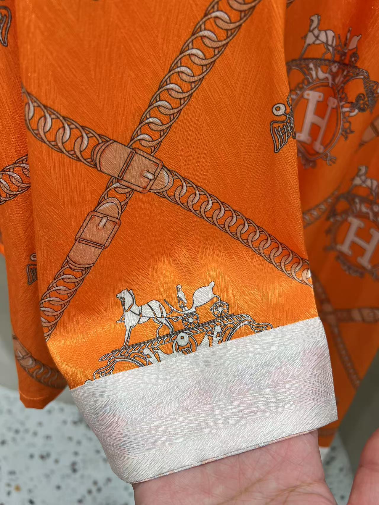 HERMES Orange Pyjamas