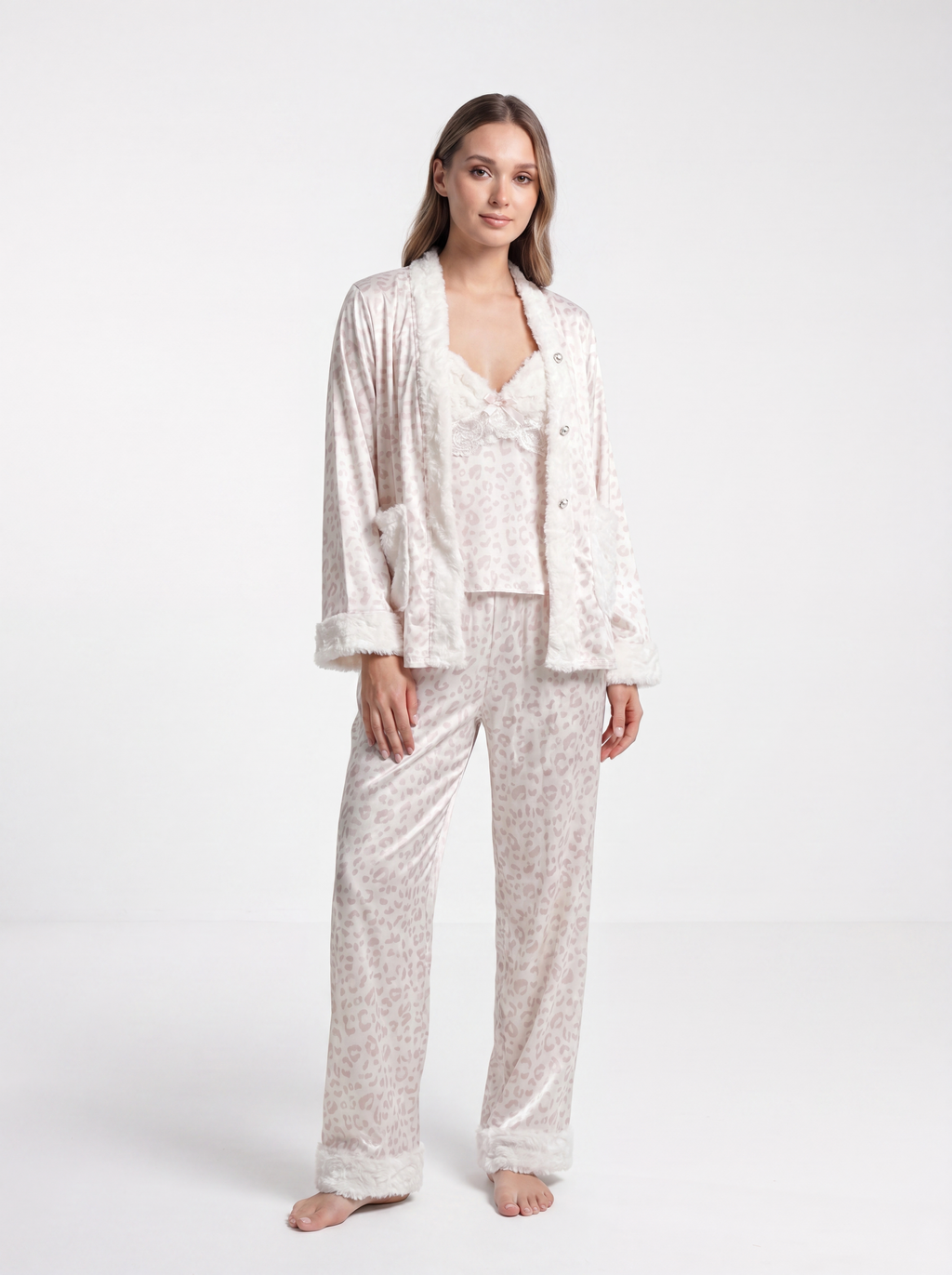 Rose Leopard Luxe