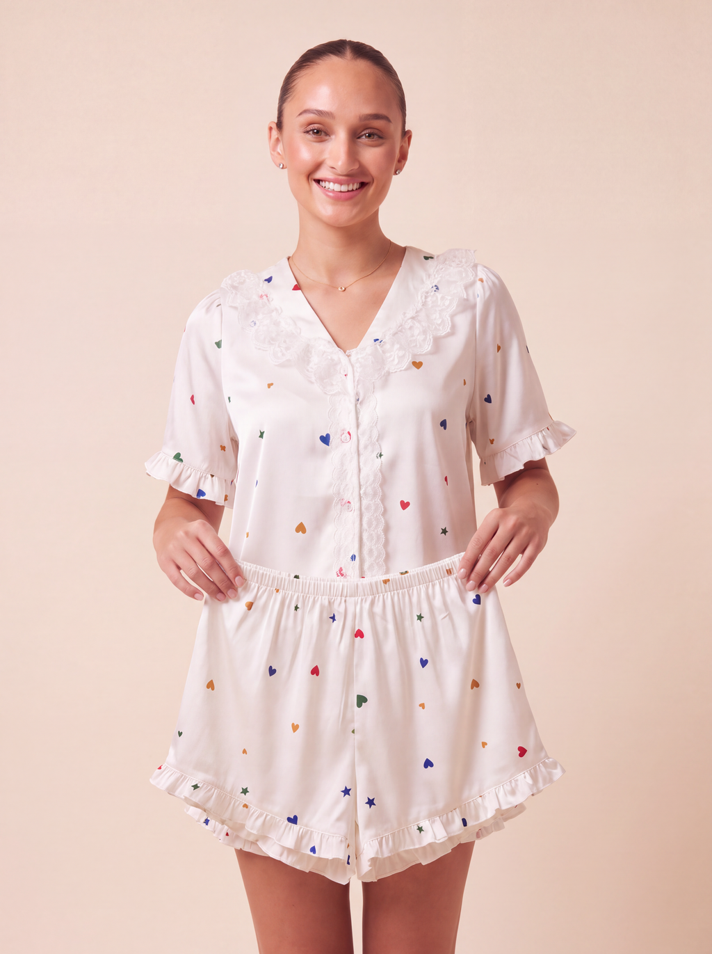 Whity t-shirt 3 pieces pyjama